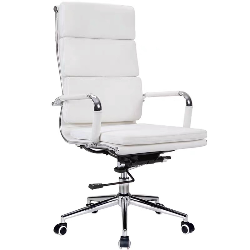 Picture of ALEXIA HIGH BACK OFFICE CHAIR * WHITE PU