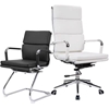 Picture of ALEXIA HIGH BACK OFFICE CHAIR * WHITE PU