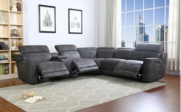Picture of PICO DUAL POWER RECLINING SECTIONAL SOFA