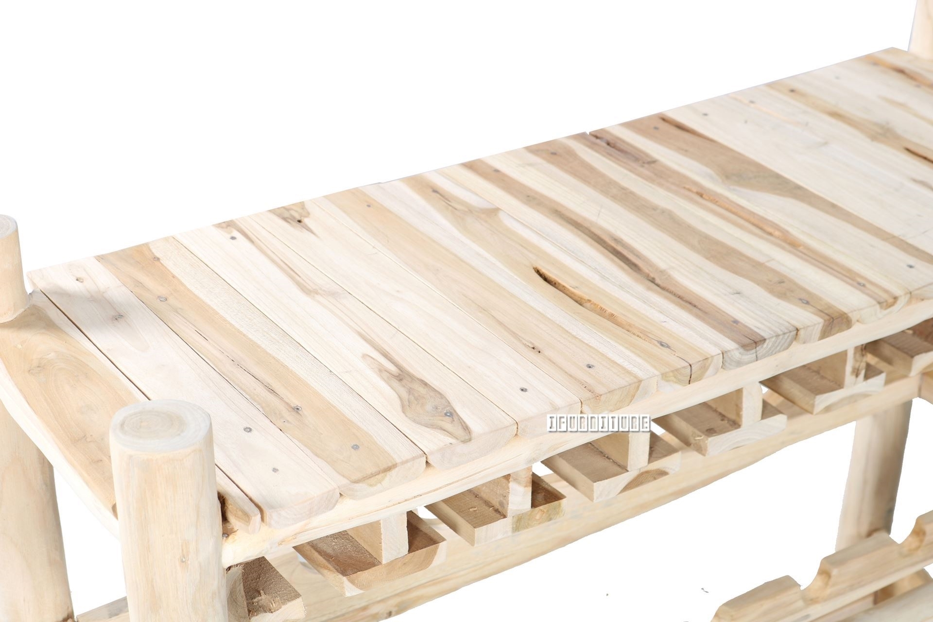 WILDBRANCH Solid Teak Wood Wine Rack 02-iFurniture-The largest ...
