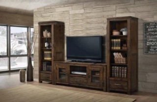 Picture of VENTURA Solid wood Media Center Set - Cabinet Width 21.5 Inch