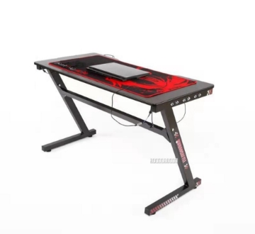Picture of ANAKIN Gaming Desk with LED (Black) - 55" (Width)