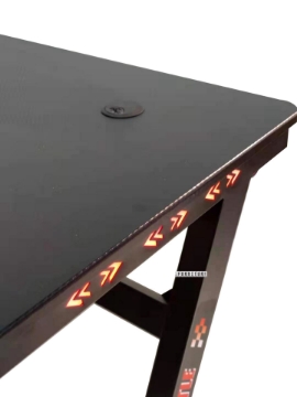 Picture of ANAKIN Gaming Desk with LED (Black) - 55" (Width)