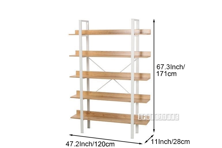 CITY 171 Large Bookshelf (White)iFurnitureThe largest furniture store