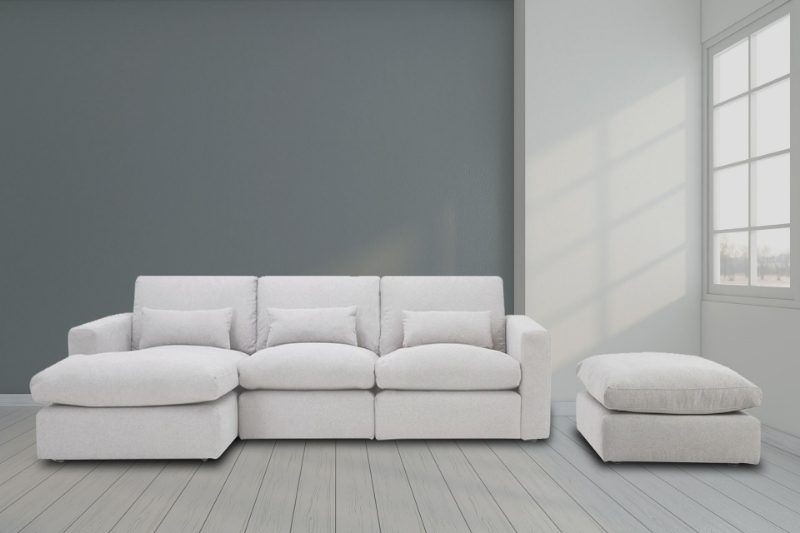 Picture of SIGNATURE Modular Sofa Range *Dust, Water & Oil Resistant (Light Grey)