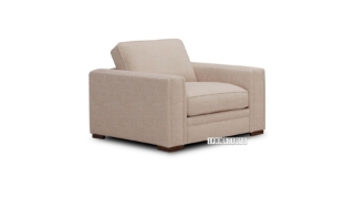 Picture of STANFORD FEATHER FILLED Fabric Sofa RANGE Dust Water & Oil Resistant - 1.5 Seater (Armchair)