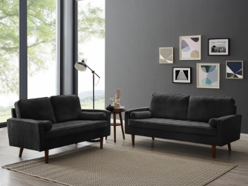 Picture of FAVERSHAM Sofa Range (Charcoal)