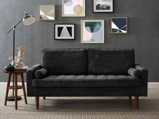 Picture of FAVERSHAM 3+2 Sofa Range (Charcoal) - 3 Seaters (Sofa)