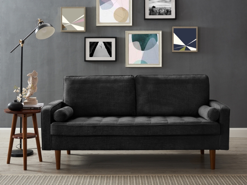 Picture of FAVERSHAM 3+2 Sofa Range (Charcoal) - 3 Seaters (Sofa)