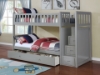 Picture of Jenafir  Twin over twin bunk bed *grey