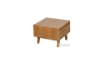 Picture of RETRO 1 DRAWER OAK side/end TABLE *MAPLE