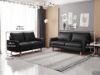Picture of MAC Leather 3+2 Sofa Range (Black)