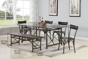 Picture of (Final Sale) TOMIX 6PC DINING SET RANGE