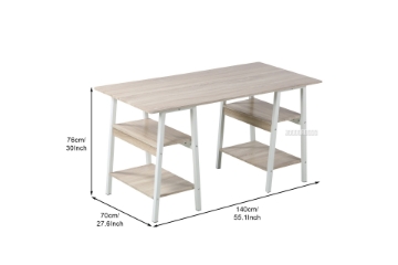 Picture of TRESTLE 140 Computer Desk