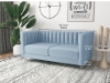 Picture of MISHTI Velvet Sofa Range (Light Blue) - 1 Seater (Armchair)