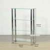 Picture of STUDIO Glass 4 Tier Rack *Clear Glass