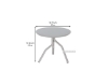 Picture of BALLA Side Table in 2 size - 50*50"