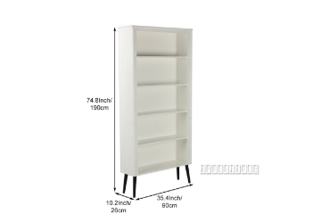 Picture of PARIS 190 Bookshelf (Solid Pine)