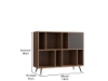 Picture of RIO Open Bookcase (Dark Walnut)