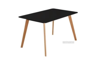 Picture of SKIVE 1.2m/1.6m Dining Table (Black) - 160CM x 90CM