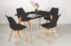 Picture of Skive  1.2/1.6M Dining Table (Black)