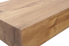 Picture of BYBLOS 1 DRAWER Square 80x80cm OAK COFFEE TABLE  Side Table