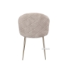 Picture of (Final Sale) LANCER Velvet Dining Chair (Beige)