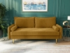 Picture of MARYJANET 3+2 Velvet Sofa Range (Ginger)