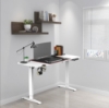 Picture of MATRIX Electric Height Adjustable 55"x24" Stand Up Desk (White)