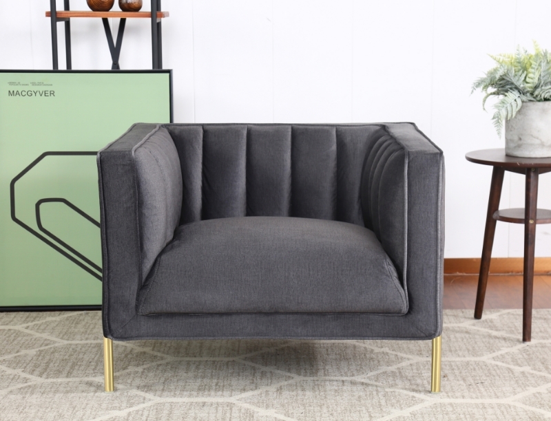 Picture of FALCON Sofa Range (Grey) - 1 Seater (Armchair)