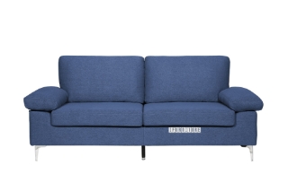 Picture of MARCO 3+2+1 Fabric Sofa Range (Blue) - 3 Seater (Sofa)