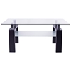 Picture of HORIZON Glass Coffee Table * Black