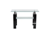 Picture of HORIZON Glass Console Table with High Gloss * Black