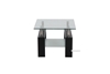 Picture of HORIZON Glass Side Table (Black)