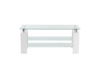 Picture of HORIZON Glass TV Stand (White)