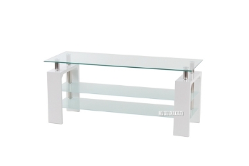 Picture of HORIZON Glass TV Unit (White)