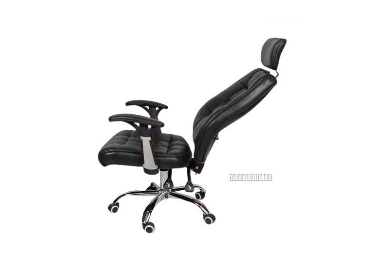 Picture of ELKLAND RECLINING OFFICE CHAIR *BLACK