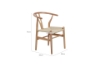 Picture of WISHBONE Solid Beech Y Replica Chair (Natural)