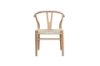 Picture of WISHBONE Solid Beech Wood Y Replica Chair (Natural) - 23"×21.5"×29"