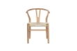 Picture of WISHBONE Solid Beech Wood Y Replica Chair (Natural) - 23"×21.5"×29"