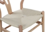 Picture of WISHBONE Solid Beech Wood Y Replica Chair (Natural) - 23"×21.5"×29"