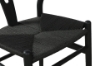 Picture of WISHBONE Solid Beech Y Replica Chair (Black)