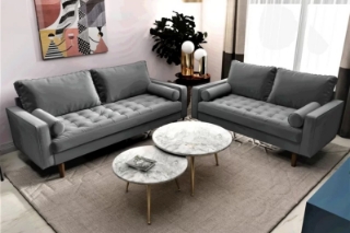 Picture of FAVERSHAM 3+2 Sofa Range (Grey) - 3+2 Set
