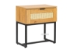 Picture of SAILOR 1-Drawer Nightstand with Rattan (Oak)