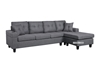 Picture of DEXTER SECTIONAL REVERSIBLE SOFA *GREY