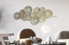 Picture of CIRCLES French Style Metal Wall Art  (63.5" x 29.5")