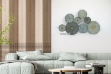 Picture of CIRCLES French Style Metal Wall Art (88cm x 55cm)