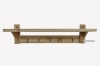 Picture of AMY Wall Shelf with Hooks (29"x7"x4.7")