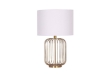Picture of TABLE LAMP 734 with Metal Cage (Gold Finish)