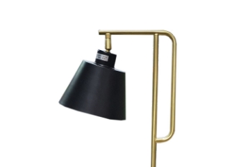 Picture of TABLE LAMP 735 (Black & Gold Metal Color)